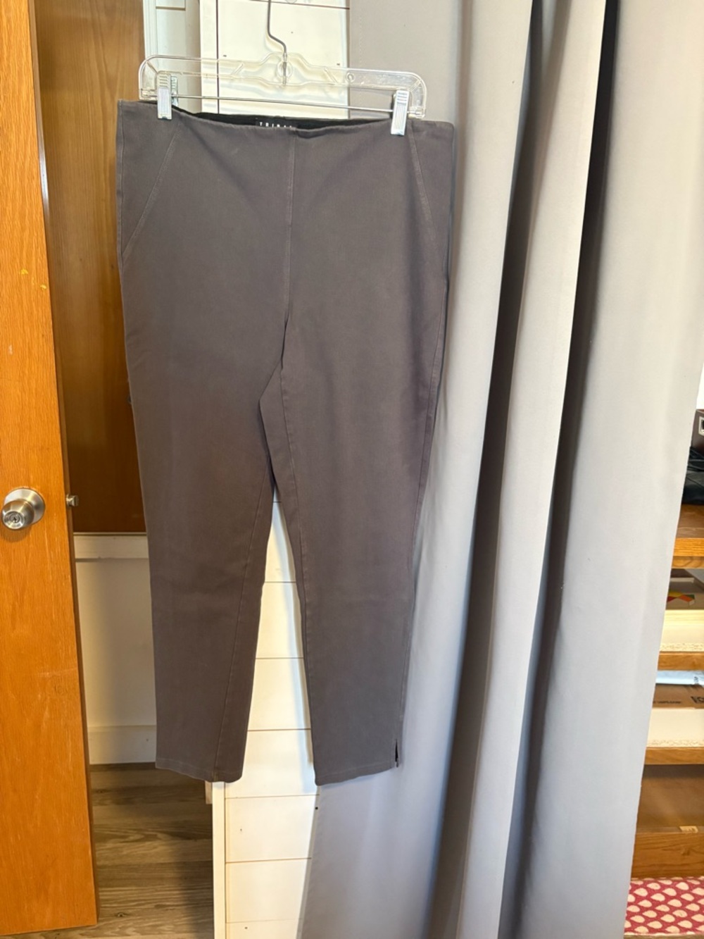 Tribal gray colored cotton pants size large